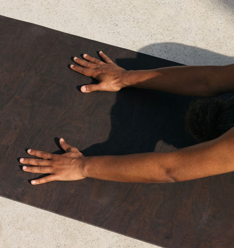 Cork Leather Yoga Mat