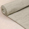 Close up image of rolled Rituil yoga recycled cotton rug in bone color #color_bone