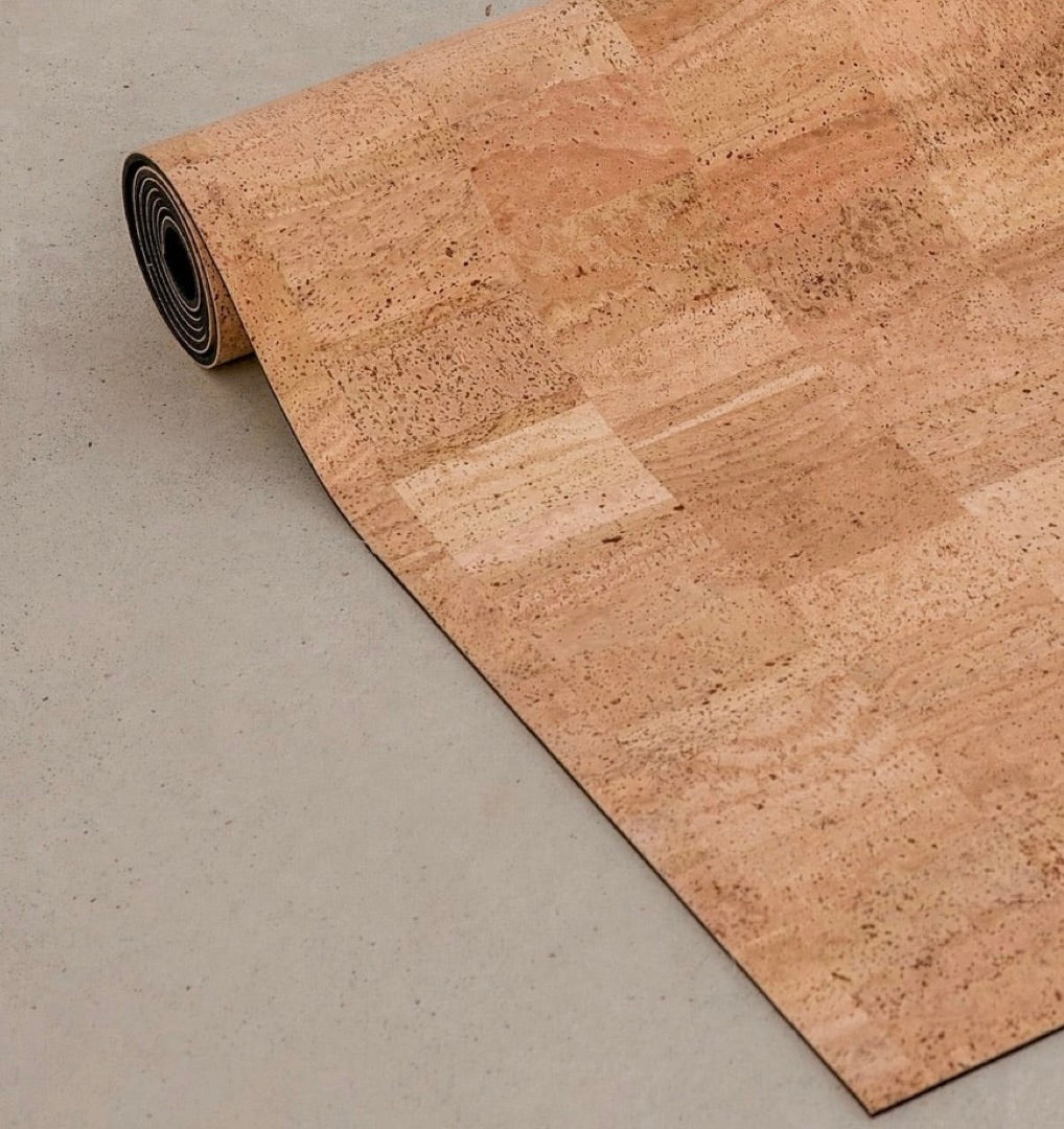 Rituil Sustainable Cork Yoga Mat – Non-Slip, PVC-Free & Eco-Friendly Natural Cork in natural color #color_sand