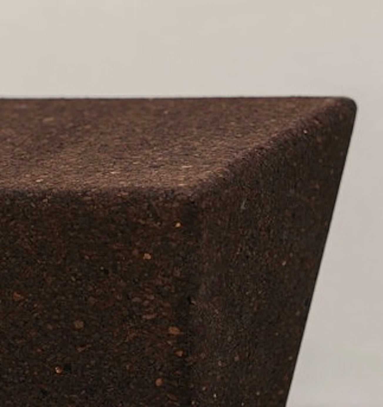 close up image of earth or brown Rituil block