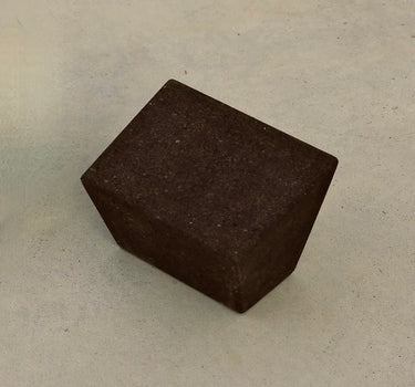 Rituil restorative yoga cork block for meditation breathwork and restorative yoga on concrete #color_earth