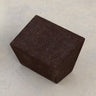 earth or brown restorative yoga block