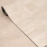 Non-slip off-white cork leather yoga mat by rituil, eco-friendly and non-toxic material ideal for yoga practice.