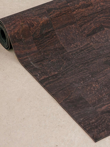 Rituil earth or brown colored cork yoga mat #color_earth