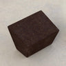 earth or brown restorative yoga block